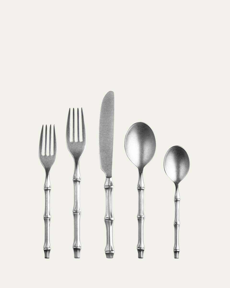Bali Pewter 5-Piece Flatware Place Setting